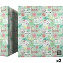 Carpeta de anillas Bits&Bobs Cats Multicolor A4 (2 Unidades)