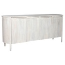 Aparador Home ESPRIT Blanco Madera de mango 193 x 47 x 85,5 cm 175 x 47 x 80 cm