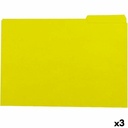 Set de Subcarpetas Elba Amarillo A4 50 Piezas (3 Unidades)