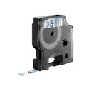 Cinta Laminada para Rotuladoras Dymo LM D1 Negro