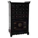 Aparador Alexandra House Living Negro Madera Madera de olmo 32 x 98 x 55 cm