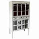Armario Alexandra House Living Blanco Madera Madera de olmo 48 x 173 x 97 cm
