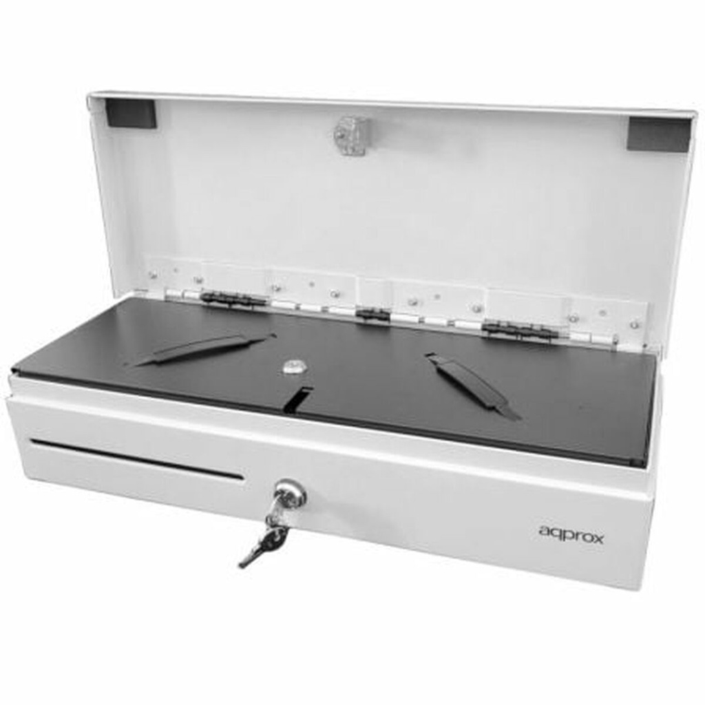 Caja de caudales approx! appCASH02FLIPTOPWH