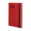 Diary Finocam DYNAMIC MARA Y10 Red A5 14 x 20,4 cm 2025