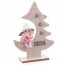 Figura Decorativa Rosa Natural 17,5 X 5 X 24,5 CM