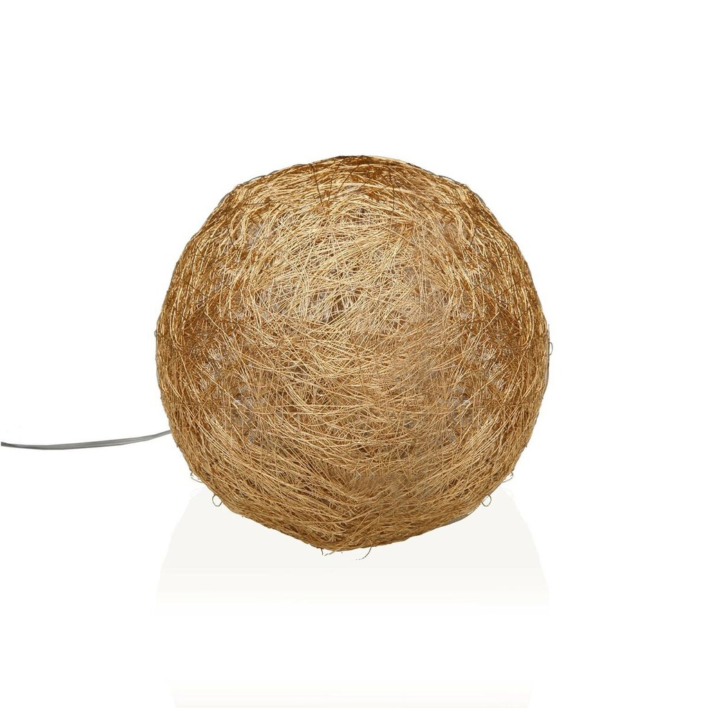 Bola de Navidad Versa Seda Hierro Ø 15 cm