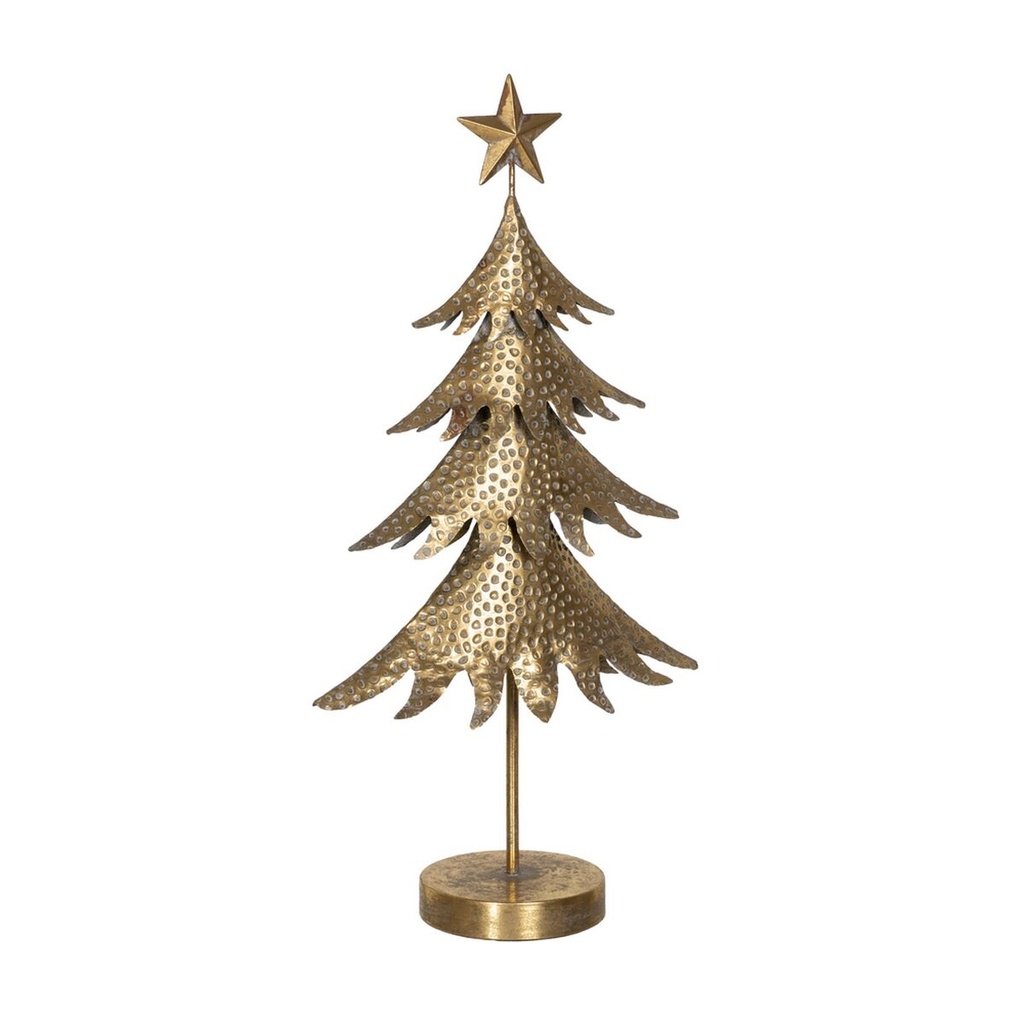 Christmas Tree Golden Iron Tree 34 x 14 x 67,5 cm