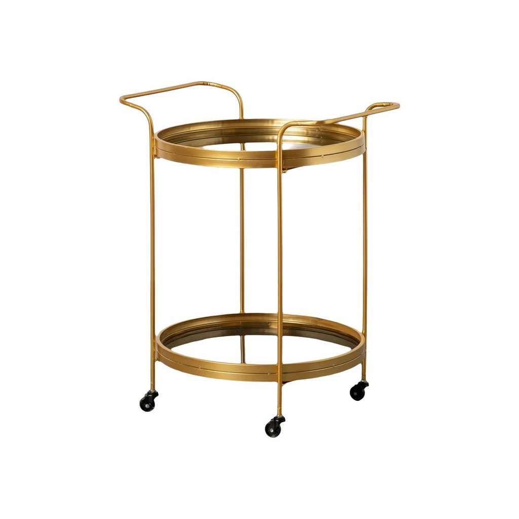 Serving trolley Golden 65 x 50 x 75,5 cm