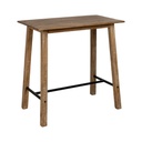 Mesa Negro Natural 110 x 60 x 110 cm