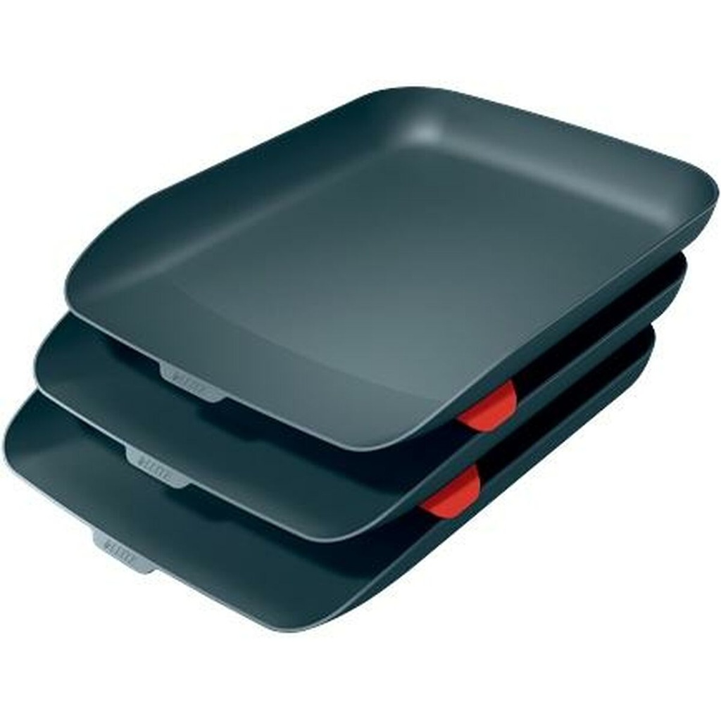 Organisers Leitz Black Grey Plastic