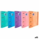 Carpeta de anillas Oxford EUROPEANBINDER Multicolor A4+ (10 Unidades)