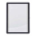 Tablero de Corcho Nobo Blanco Aluminio