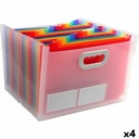 Organiser Folder Exacompta Transparent A4 (4 Units)