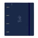 Carpeta de anillas Mickey Mouse Clubhouse Good day Azul 27 X 32 X 4 cm