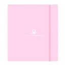 Carpeta de anillas Benetton Unique Rosa Turquesa 27 X 32 X 4 cm