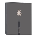 Carpeta de anillas Real Madrid C.F. Gris A4 26.5 x 33 x 4 cm