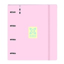 Carpeta de anillas Munich Candy Rosa 27 X 32 X 4 cm