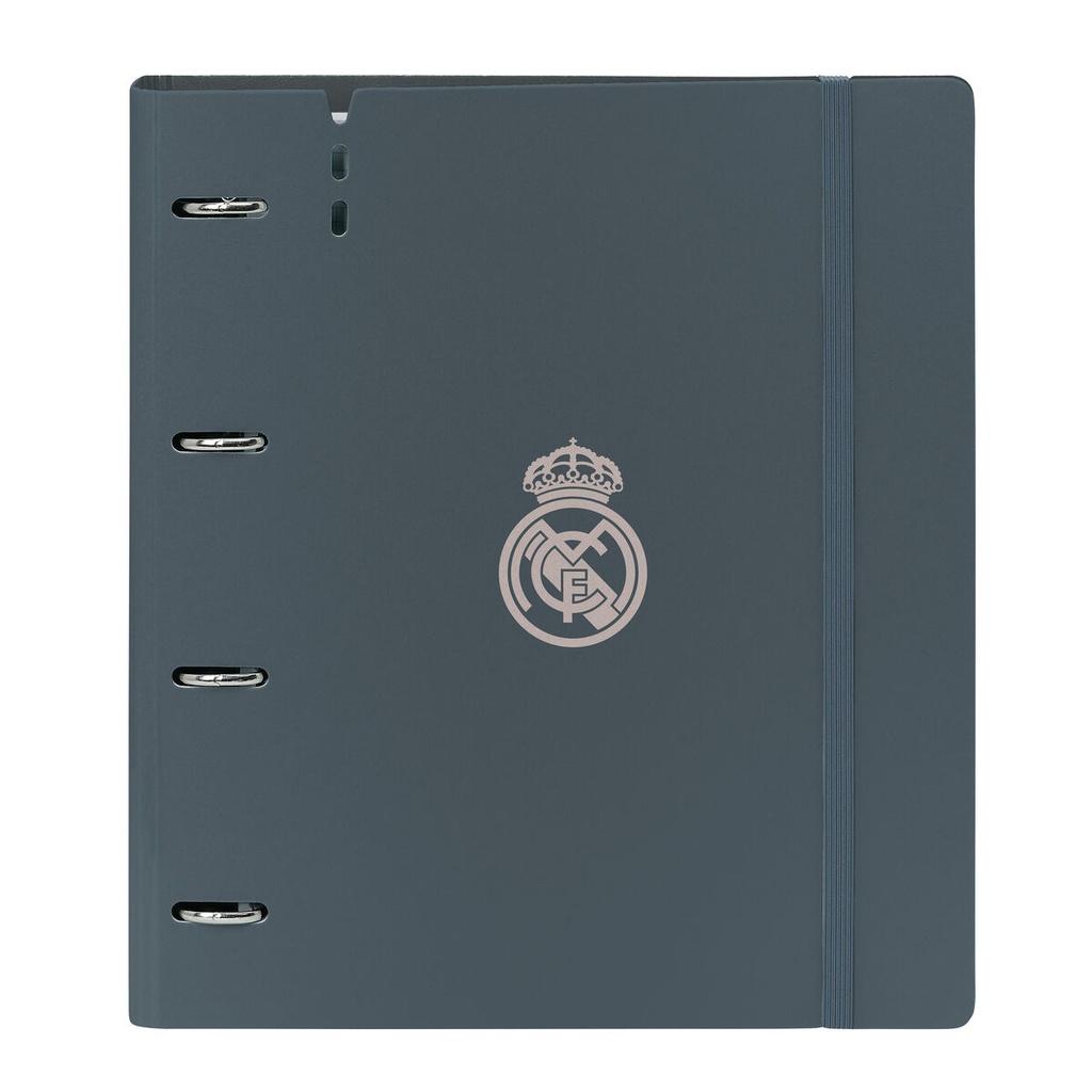 Carpeta de anillas Real Madrid C.F. Gris 27 X 32 X 4 cm