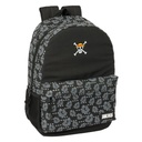 School Bag One Piece Pirates Black 30 x 46 x 14 cm