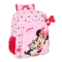 School Bag Minnie Mouse Naive Pink 32 x 38 x 12 cm