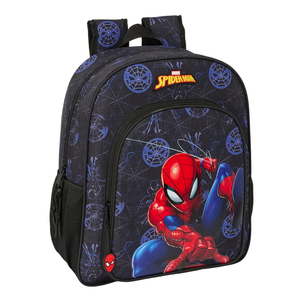 School Bag Spider-Man Attack Black 32 x 38 x 12 cm