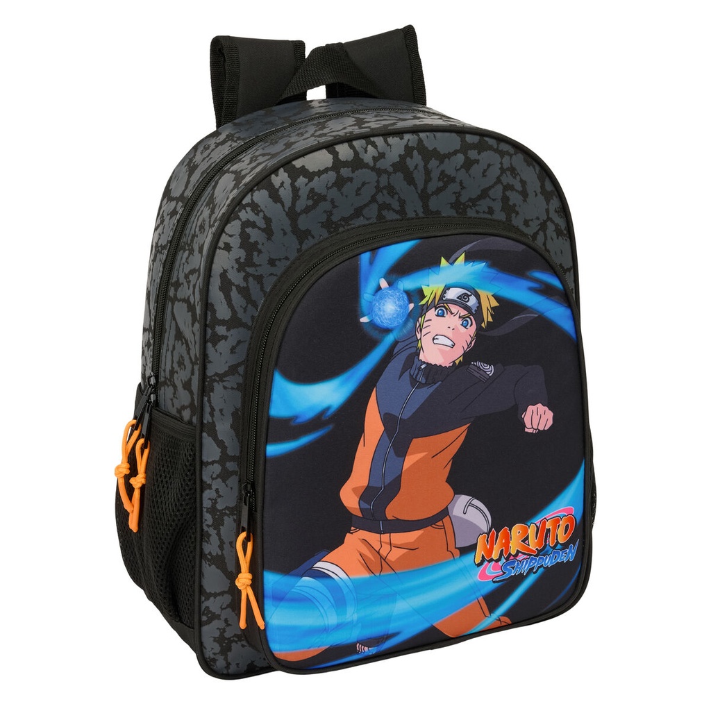 School Bag Naruto Black 32 x 38 x 12 cm