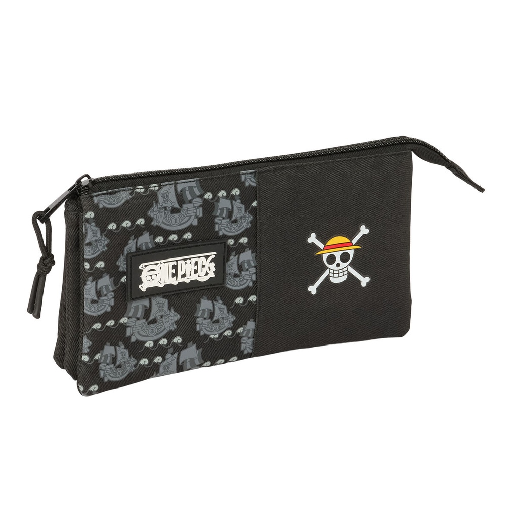 Holdall One Piece Pirates Black 22 x 12 x 3 cm