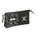 Holdall One Piece Pirates Black 22 x 12 x 3 cm