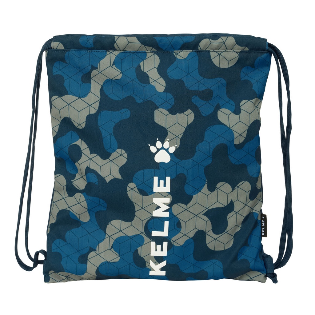 Backpack with Strings Kelme Epic Navy Blue 35 x 40 x 1 cm