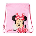 Backpack with Strings Minnie Mouse Naive Pink 26 x 34 x 1 cm