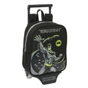 School Rucksack with Wheels Batman Game over Black 22 x 27 x 10 cm