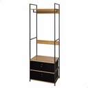Cupboard Max Home Cloth Steel Melamin Particleboard 60 x 175 x 40 cm