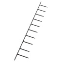 Binding comb GBC SureBind Black 25 mm (100 Units)