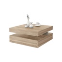 Mesa de Centro Marrón 78 x 78 x 36 cm