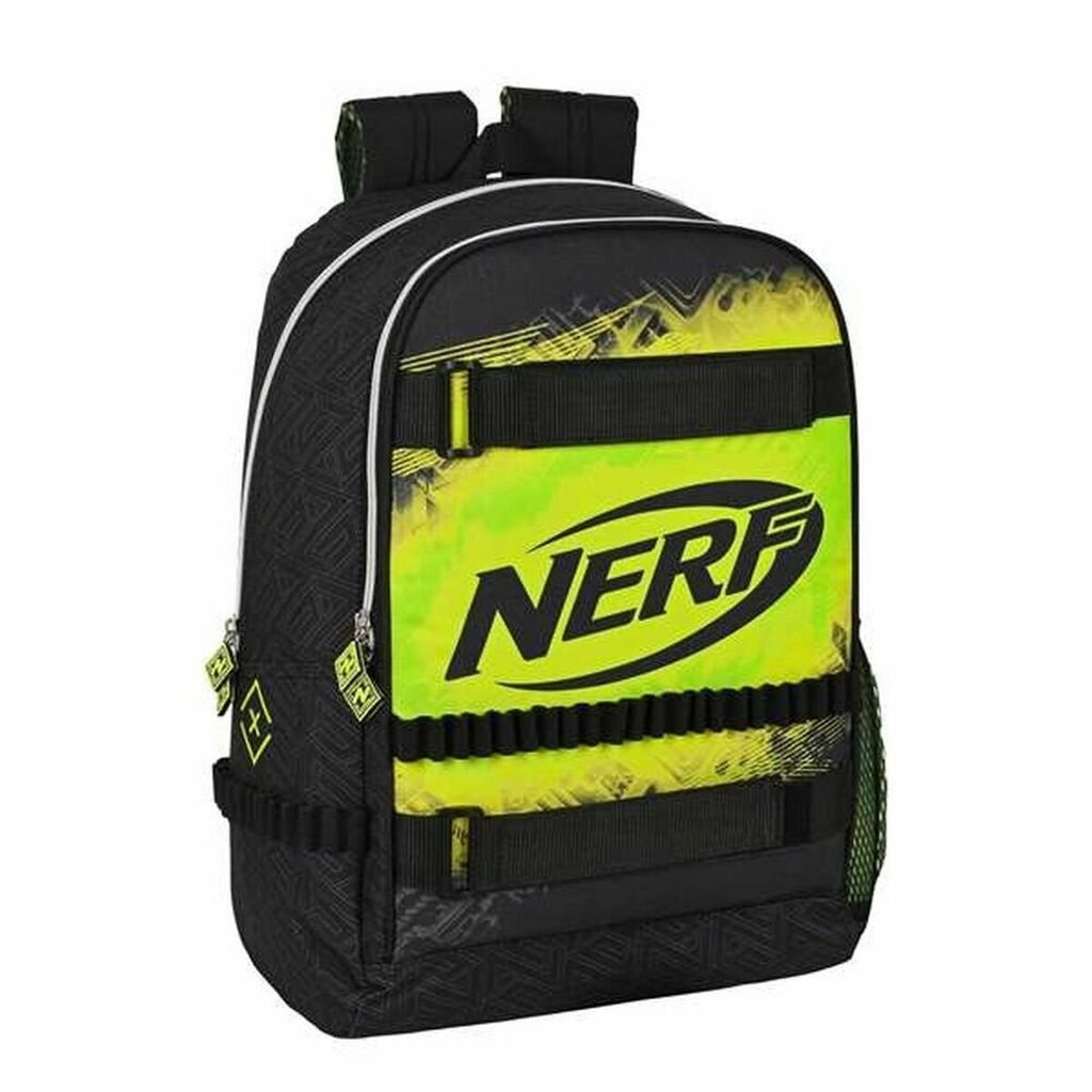 Mochila Escolar Nerf Neon (31 x 44 x 17 cm)