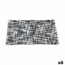 Alfombrilla Antideslizante para Ducha Berilo ITEM NO.11 RUGS Gris oscuro 50 x 80 cm (6 Unidades)