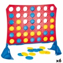 4 en Raya CB Games 31,5 x 26 x 13 cm (42 Piezas) (6 Unidades)