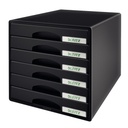 Cajón Archivador Leitz Buc de cajones Plus Negro
