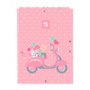 Carpeta de anillas Moos Passion Multicolor A4 26 x 33.5 x 2.5 cm