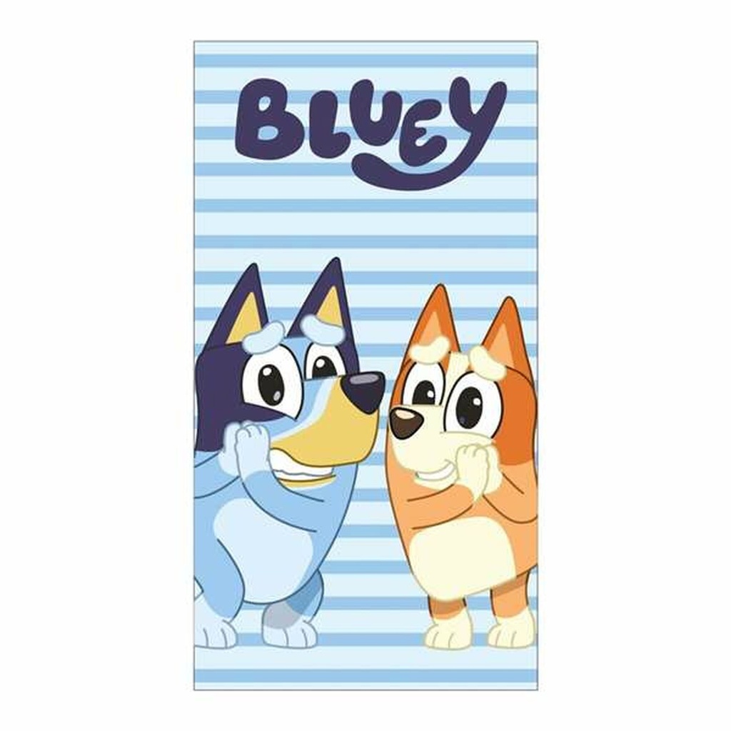 Toalla de Playa Bluey Azul claro 70 x 140 cm