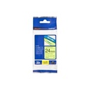 Cinta Laminada para Rotuladoras Brother TZe-C51 Gris Negro/Amarillo 24 mm
