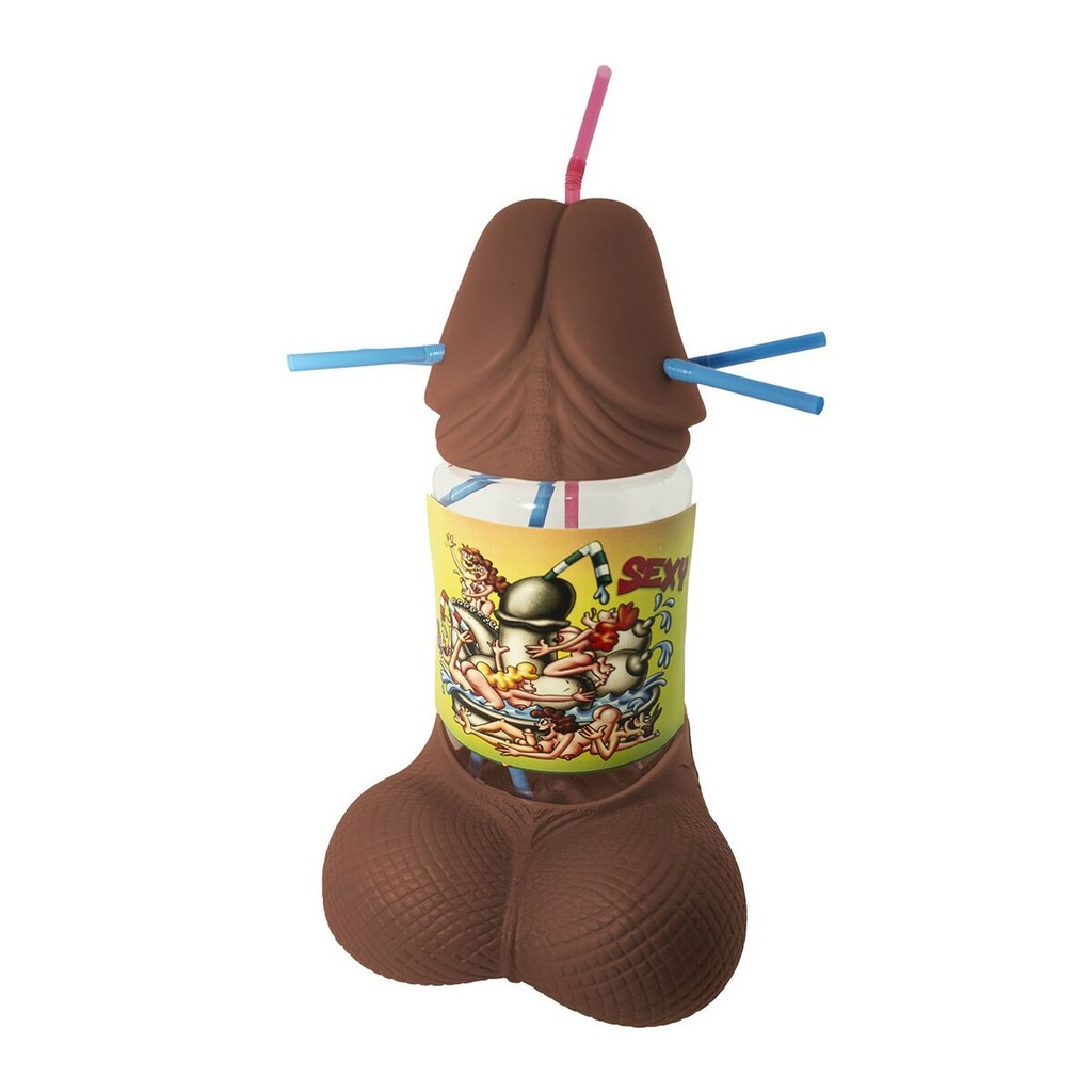 Vaso con Pajita Divertysex 1,2 L