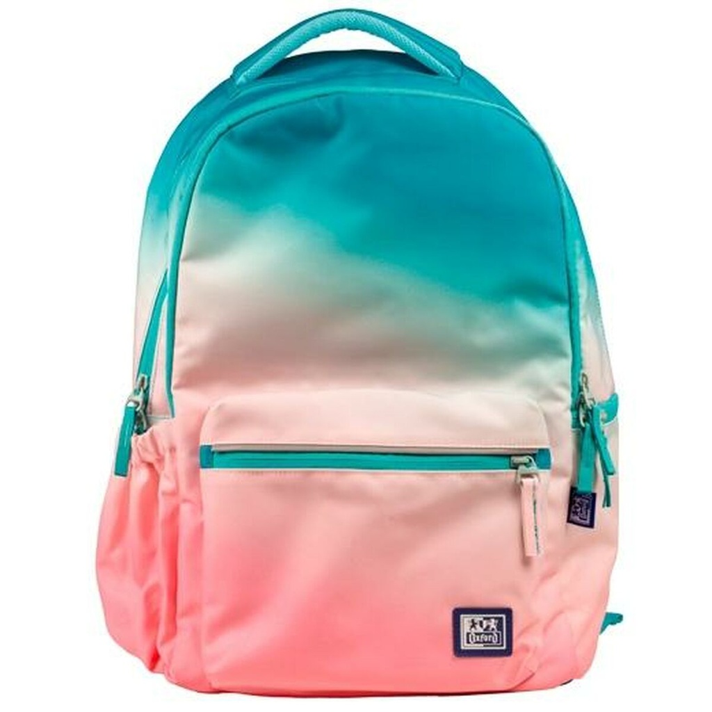 Mochila Escolar Oxford Gradient Ocean Multicolor 38,5 x 30 x 13 cm