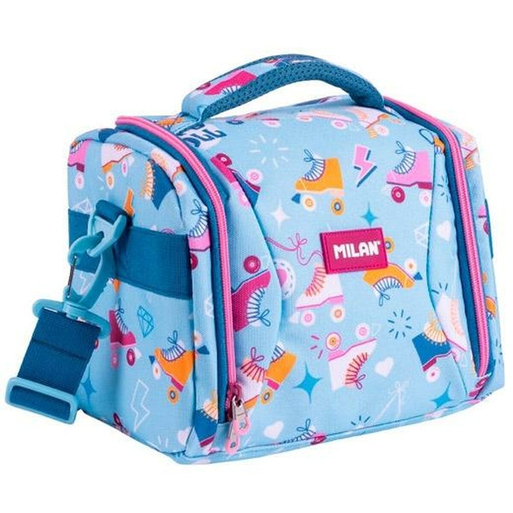 Portameriendas Térmico Milan Roller Multicolor 24,5 x 20 x 16 cm