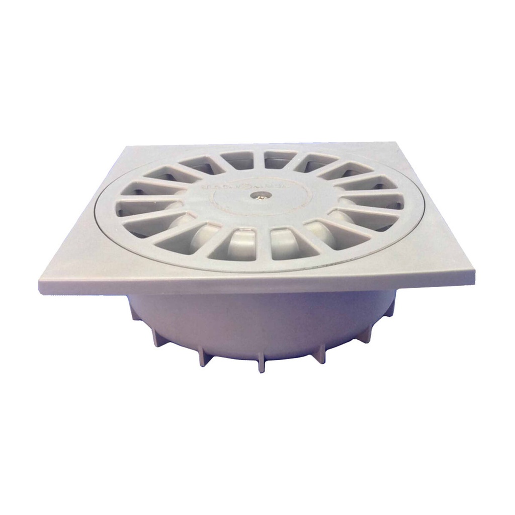Drain Tecnoagua T-88 PVC 15 x 15 x 5 cm Ø 5 cm Vertical