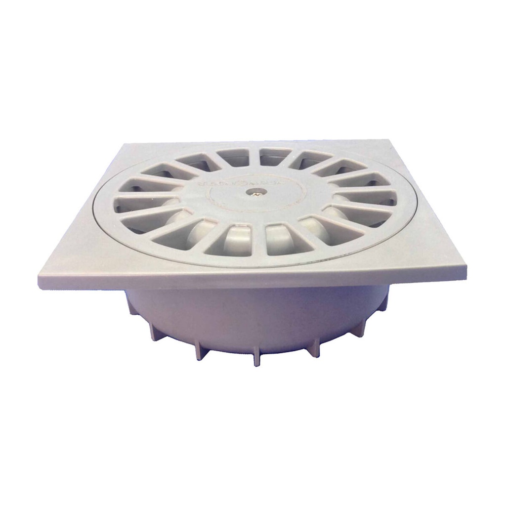 Sumidero Tecnoagua T-88 PVC 10,5 x 10,5 x 4,4 cm Ø 4 cm Vertical