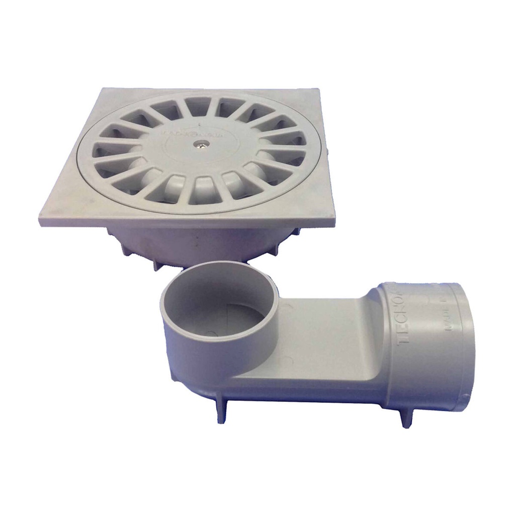 Sumidero Tecnoagua T-88 VH PVC 10,5 x 10,5 x 4,4 cm Ø 4 cm