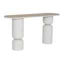 Hall Home ESPRIT White Beige 150 x 45 x 77 cm