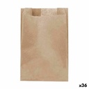 Bolsa Reutilizable para Alimentos Algon papel kraft 10 x 15 cm Desechables 30 piezas (36 Unidades)