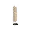 Figura Decorativa Home ESPRIT Blanco Negro Buda 40 x 27 x 148 cm